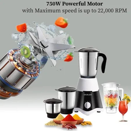 Evershopie JarGenie 4 Jar 750W Mixer Grinder